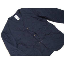 POST OVERALLS #1267 ROYAL TRAVELER POPLIN QUILT SHIRTS/navy画像