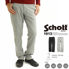 Schott JERSEY WORK PANTS 3156022画像