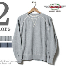 TOYS McCOY 4本針フラットシーマ 両Vクルーネックライトウェイトスウェット TMC1555画像