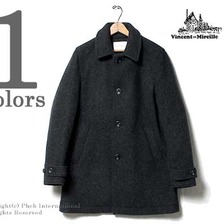 VINCENT ET MIREILLE VINCENT BAL COLLAR COAT VM15FO-05画像