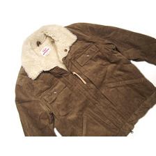 Battenwear SHEARLING TRUCKER JACKET sage画像