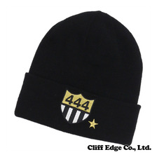 YOSHINORI KOTAKE DESIGN 444ロゴ 刺繍 ビーニー BLACK画像