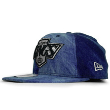 NEW ERA LOS ANGELES KINGS DENIM DIP SNAPBACK QTNELAK104画像