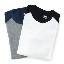 Bluco 2PACK THERMAL SHIRTS -RAGLAN SLEEVE- (A-PACK) OL-013画像
