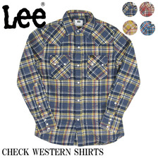 LEE CHECK WESTERN SHIRTS LT0564画像