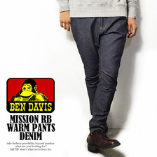 BEN DAVIS MISSION RB WARM PANTS DENIM BDY-5435画像