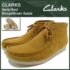 Clarks Aerial Boot Bronze/Brown Suede 26111473画像
