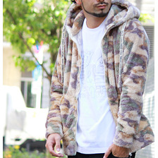 HTML ZERO3 ZERO3 Roswell Fur Hood JKT JKT173画像