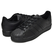 adidas SUPER STAR FOUNDATION J cblack/cblack/cblack B25724画像