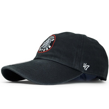 '47 Brand TORONTO RAPTORS CLEAN UP STRAPBACK BLACK FFFTSTRR001画像
