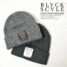 BLACK SCALE GEO LOGO BEANIE BSHW034画像