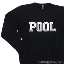 the POOL aoyama × FORTY PERCENT AGAINST RIGHTS POOL SWEAT PULLOVER BLACK画像