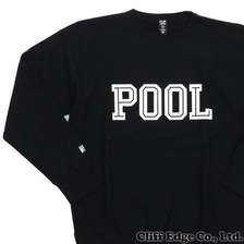 the POOL aoyama &times; FORTY PERCENT AGAINST RIGHTS POOL SWEAT PULLOVER BLACK画像