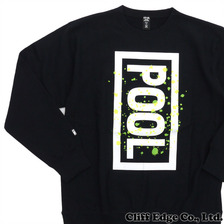 the POOL aoyama × FORTY PERCENT AGAINST RIGHTS DRIP SWEAT PULLOVER BLACK画像
