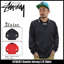 STUSSY Goalie Jersey L/S Shirt 114837画像