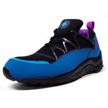 NIKE AIR HUARACHE LIGHT FB "LIMITED EDITION for NSW BEST" BLK/E.GRN/PPL 725156-003画像