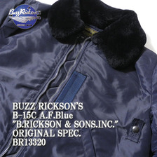 Buzz Rickson's B-15C A.F.Blue ORIGINAL SPEC. BR13320画像