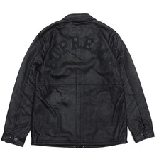 Supreme Champion Leather Coaches Jacket BLACK画像