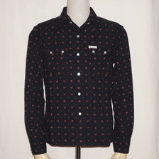 THE FLAT HEAD 7122WR ネイティブプリントウエスタンシャツ7122長袖 レギュラーサイズ画像