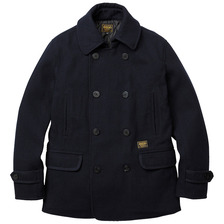 FUCT SSDD DOUBLE-BREASTED PEA COAT (NAVY) 7508画像