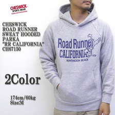 CHESWICK ROAD RUNNER SWEAT HOODED PARKA "RR CALIFORNIA" CH67150画像