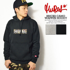 MURAL BRICKS CAMO WAPPEN HOODY 15MU-AW-12画像