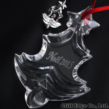 Baccarat CRYSTAL クリスマスオーナメント 2015 CLEAR画像