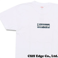 Supreme &times; Mo'Wax BOX Logo Tee WHITE画像