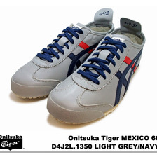 Onitsuka Tiger MEXICO 66 LIGHT GREY/NAVY D4J2L.1350画像