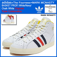 adidas Originals &times; The Fourness &times; MARK MCNASTY BASKET PROFI White/Navy/Chalk White S82626画像