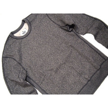 REIGNING CHAMP HEAVYWEIGHT CREWNECK/heather charcoal画像