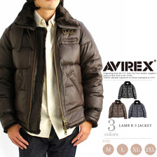 AVIREX LAMB B-3 JACKET 6151084画像