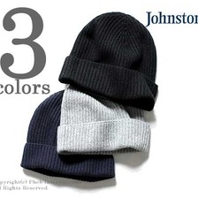 Johnstons カシミア ニット帽 HAD00060画像