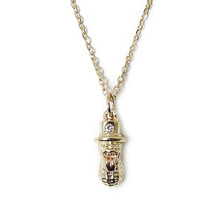 Peanuts&Co SMALL BEROPEANUTS TOP IN DIAMOND + NECKLACE (K10 GOLD)画像
