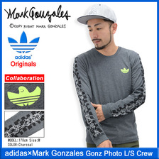 adidas Originals × Mark Gonzales Gonz Photo L/S Crew AB3205画像