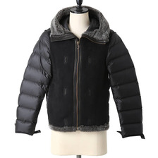 Ten-C SHEARLING HOODED LINER画像