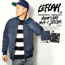 LEFLAH REVERSIBLE MA-1 JACKET画像