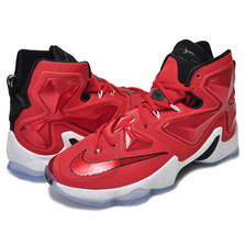 NIKE LEBRON XIII u.red/wht-blk-lsr orng 807219-610画像