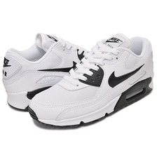 NIKE WMNS AIR MAX 90 ESSENTIAL wht/blk 616730-110画像