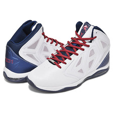 AND1 PRIME MID white/navy/v.red D1074MWDR画像