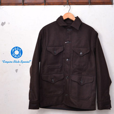 POST OVERALLS CRUZER7(#2128)WOOL MELTON WINE画像