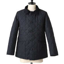LAVENHAM LEXHAM-LAMES WOOL -BLACK HERRINGBONE-画像