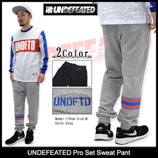 UNDEFEATED Pro Set Sweat Pant 516096画像