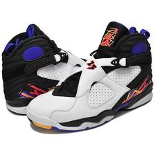 NIKE AIR JORDAN 8 RETRO "THREE PEAT" wht/infrared 23-blk-brght cncr 305381-142画像