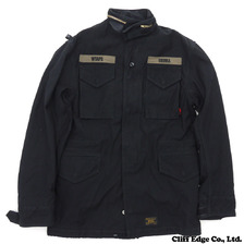 WTAPS M-65 JACKET.NYCO.SATIN BLACK画像