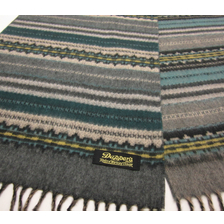 DAPPER'S Native pattern Cashmink Scarf by V-FRAAS LOT1084画像