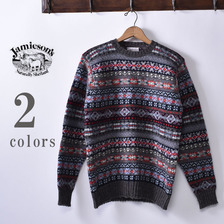 Jamieson's CREW NECK SWEATER画像