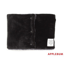 APPLEBUM NECK WARMER BLACK画像