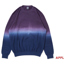 APPLEBUM DYED CREW NECK SWEATER画像