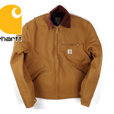 Carhartt J001 Duck Detroit Jacket Blanket-Lined画像